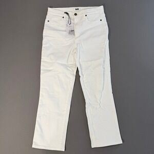 PAIGE‎ Jacqueline Crop Optic White Jeans Size 30 New Womens Denim Pants